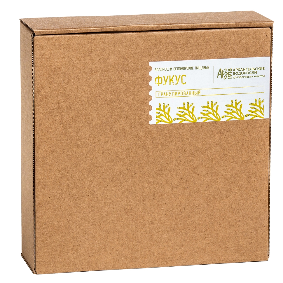 Фукус гранулированный 1 кг (коробка), водоросли беломорские пищевые 
Фукус гранулированный 1 кг (коробка), водоросли беломорские пищевые
