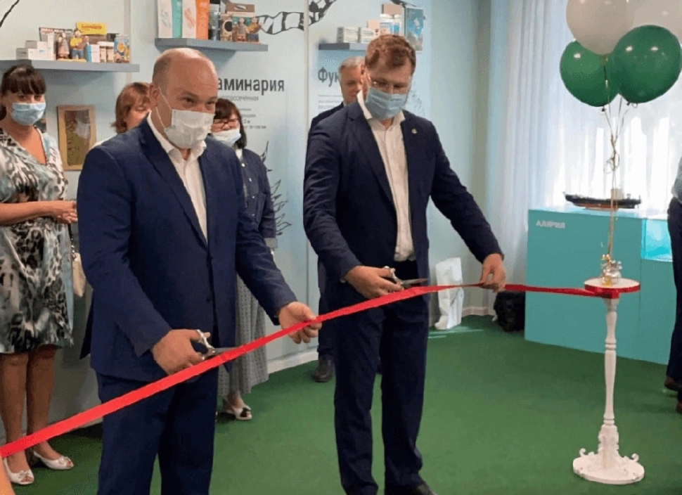 Обновленный музей Архангельского водорослевого комбината