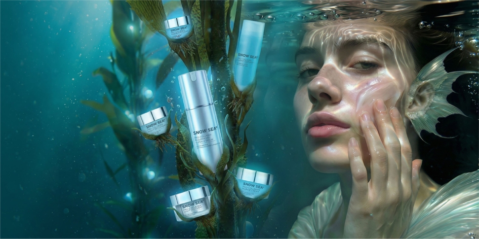 Премьера ИИ-ролика — цифровая русалка Майи Гурбанбердиевой