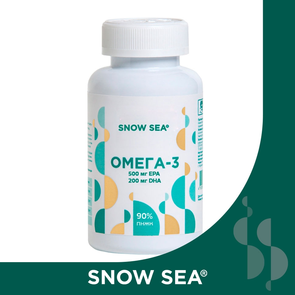 

Омега-3 90%, рыбный жир 900 мг для сердца и сосудов БАД, 30 капс.