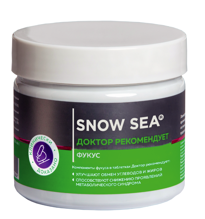 Фукус (келп) в таблетках ДОКТОР РЕКОМЕНДУЕТ для профилактики диабета, 360 табл.