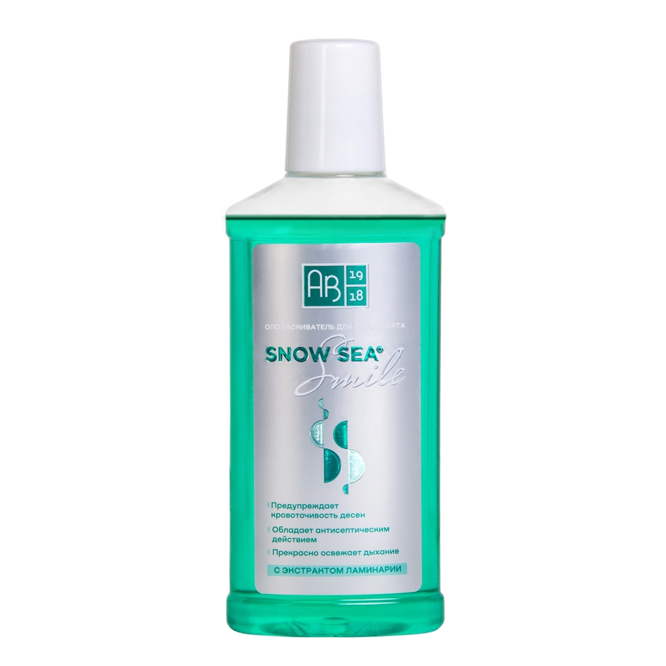 

Ополаскиватель для полости рта SNOW SEA SMILE с экстрактом ламинарии, 270 мл