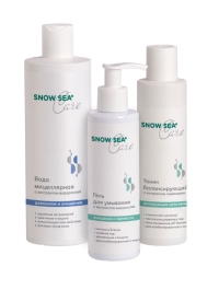 Набор SNOW SEA® Care для жирной и комбинированной кожи, 3 предмета
