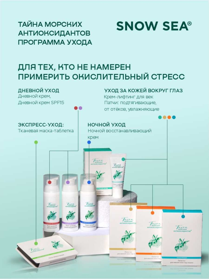Крем-лифтинг для век ТАЙНА МОРСКИХ АНТИОКСИДАНТОВ®, 20 мл