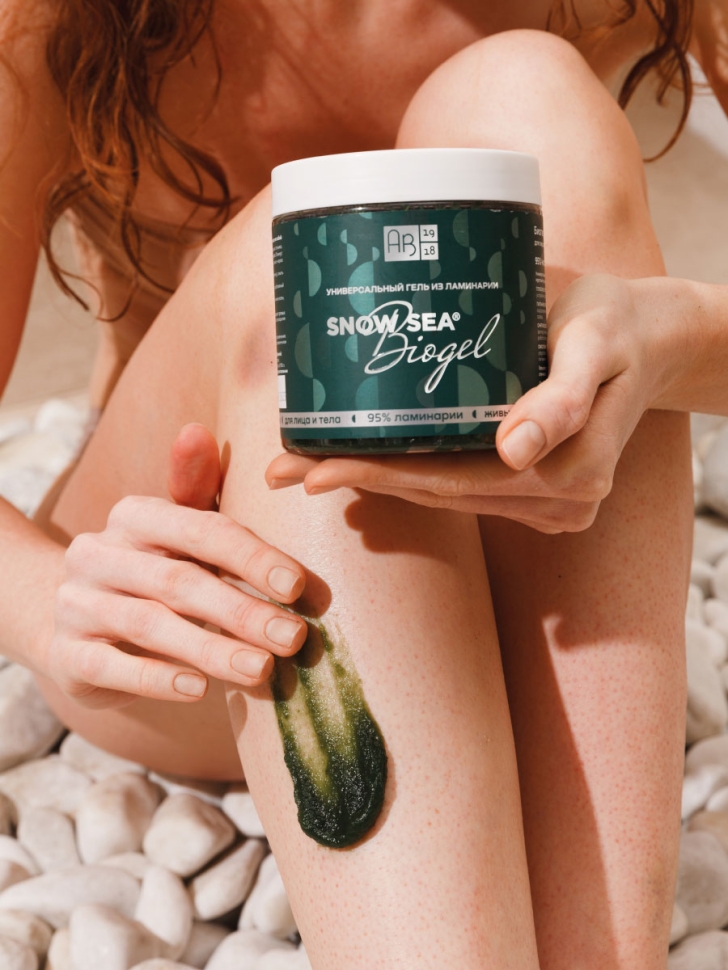 Универсальный гель из ламинарии для лица и тела SNOW SEA® Biogel, 500 мл