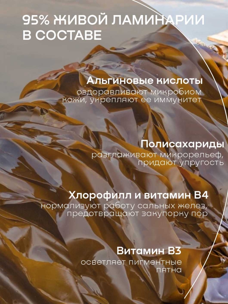 Универсальный гель из ламинарии для лица и тела SNOW SEA Biogel, 200 мл