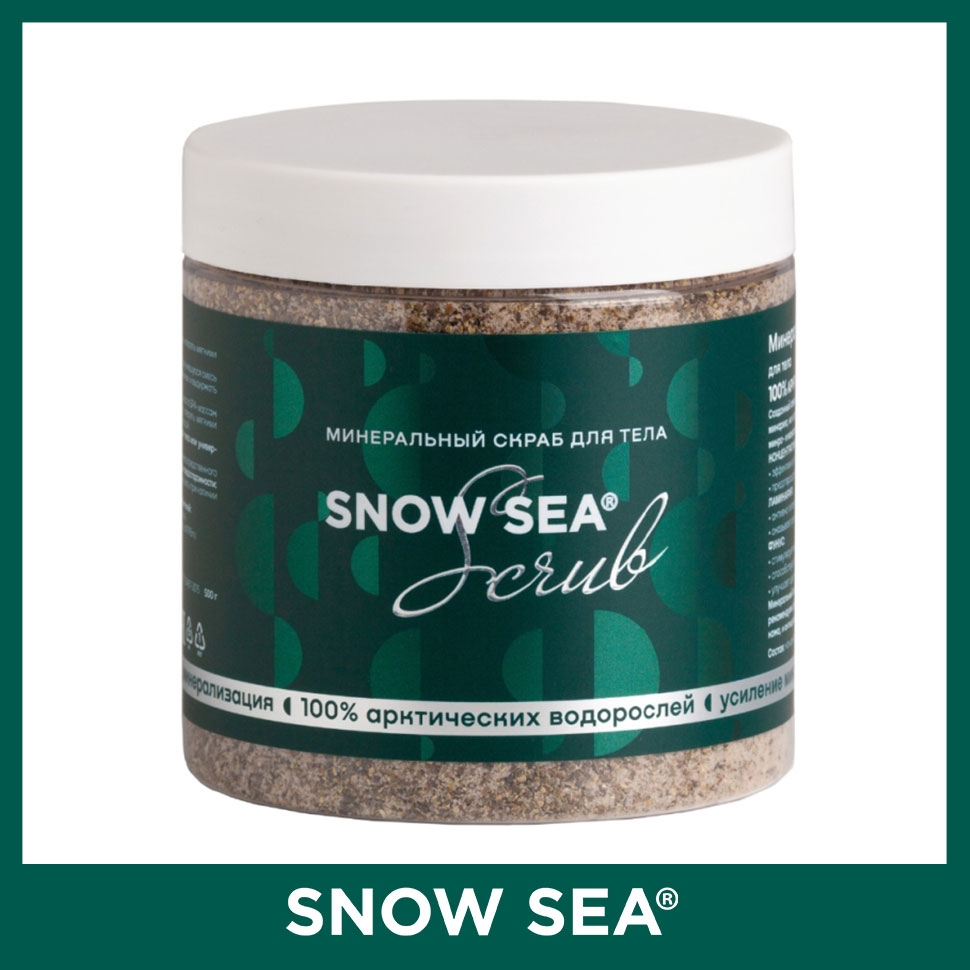 

Минеральный скраб для тела SNOW SEA® Scrub, 500 г