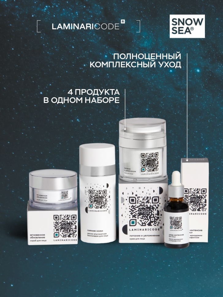Косметический набор для ухода за кожей лица 