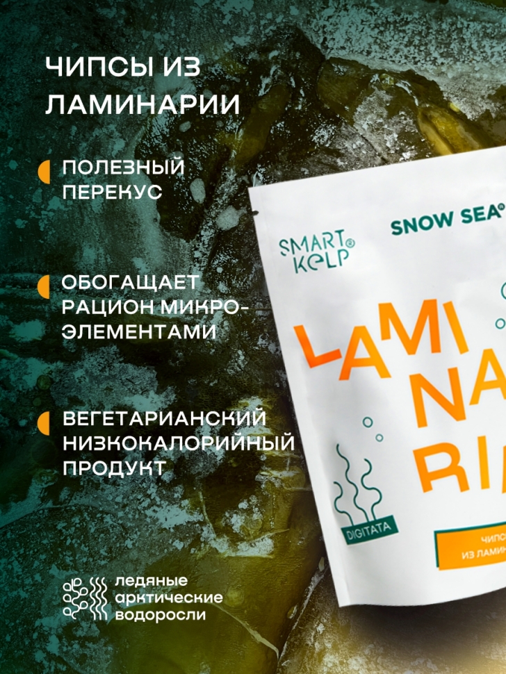 Чипсы из ламинарии SMARTKELP®, 12 г 