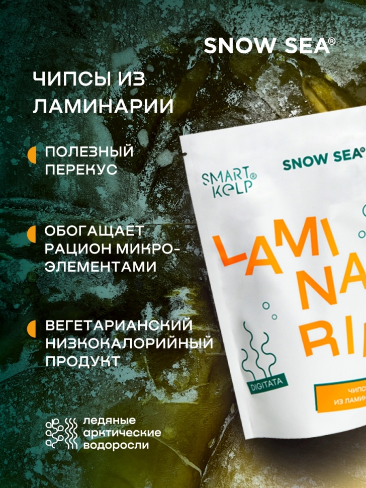 Чипсы из ламинарии SMARTKELP®, 12 г 