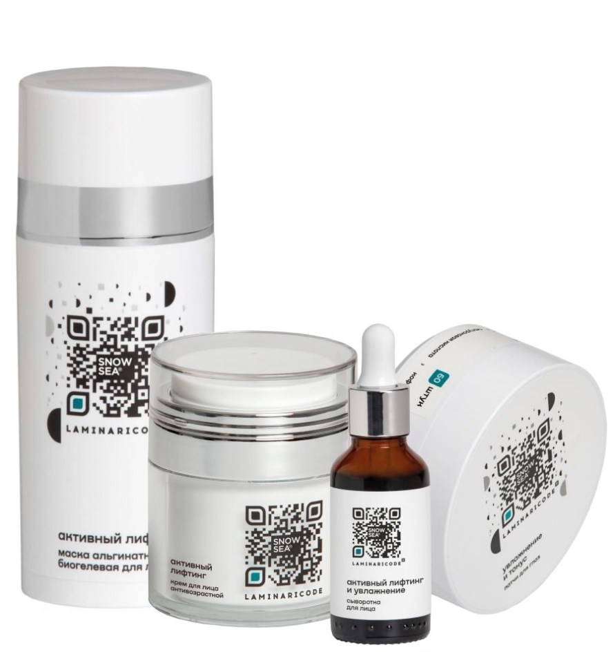 Подарочный набор уходовой косметики LAMINARICODE ®, 4 предмета