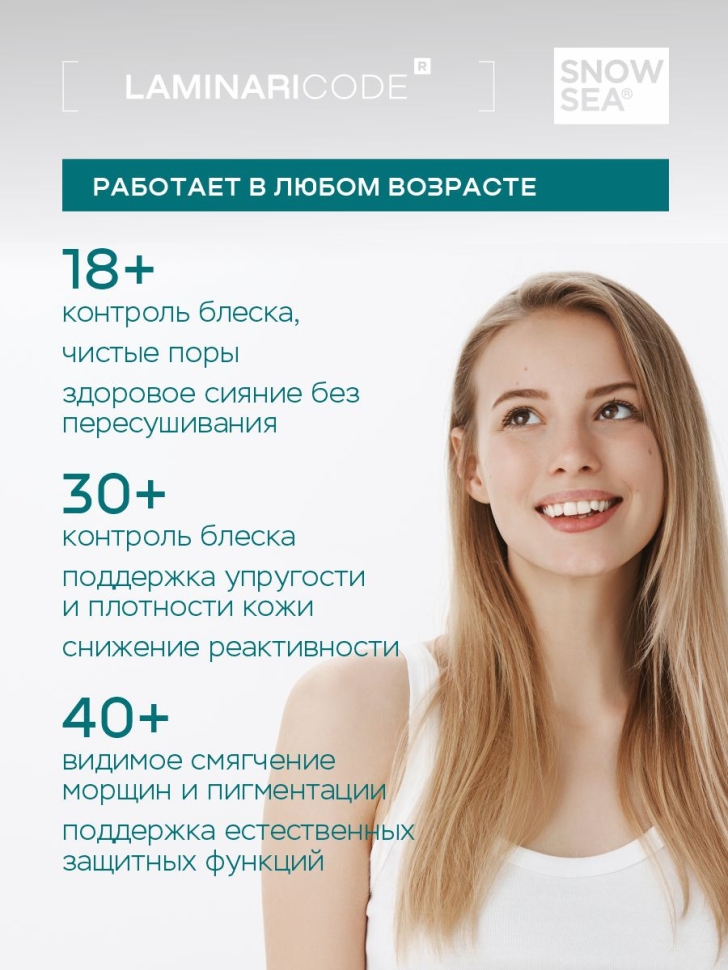 Сыворотка с ниацинамидом против несовершенств Ровный тон LAMINARICODE, 30 мл