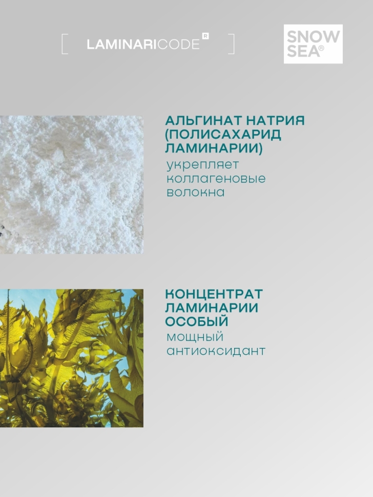Крем для век антивозрастной Активный лифтинг и увлажнение LAMINARICODE, 20 мл