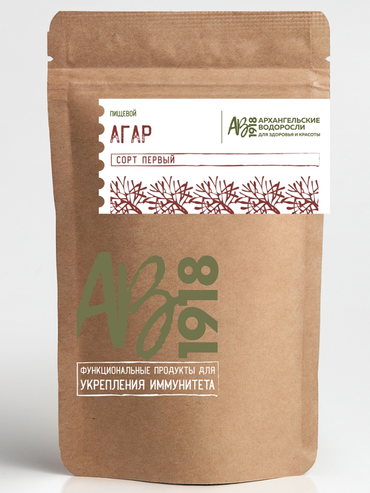 

Агар пищевой сорт первый, 20 г