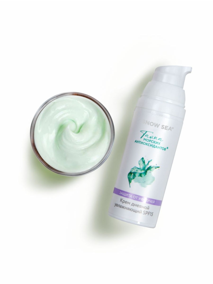 

Крем дневной увлажняющий с SPF15 для лица ТАЙНА МОРСКИХ АНТИОКСИДАНТОВ®, 50 мл